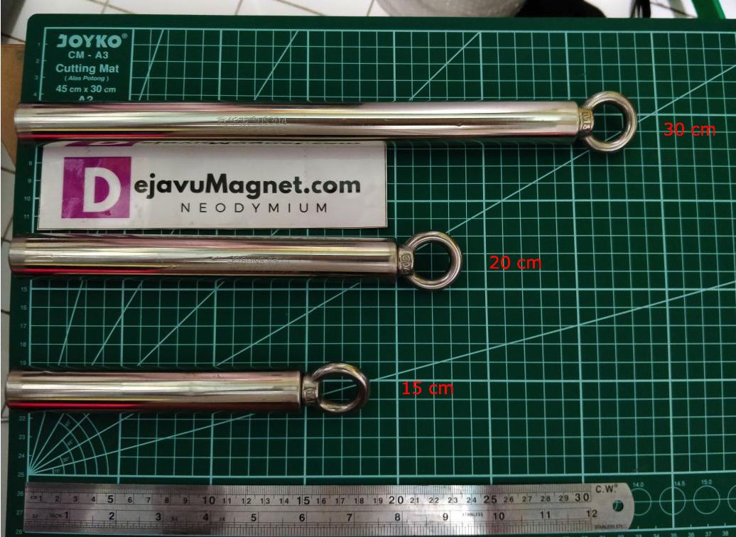 DEJAVUMAGNET ROD SUPER KUAT PEMISAH BATU LOGAM BESI